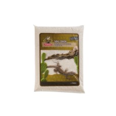 Arena desértica blanca para reptiles